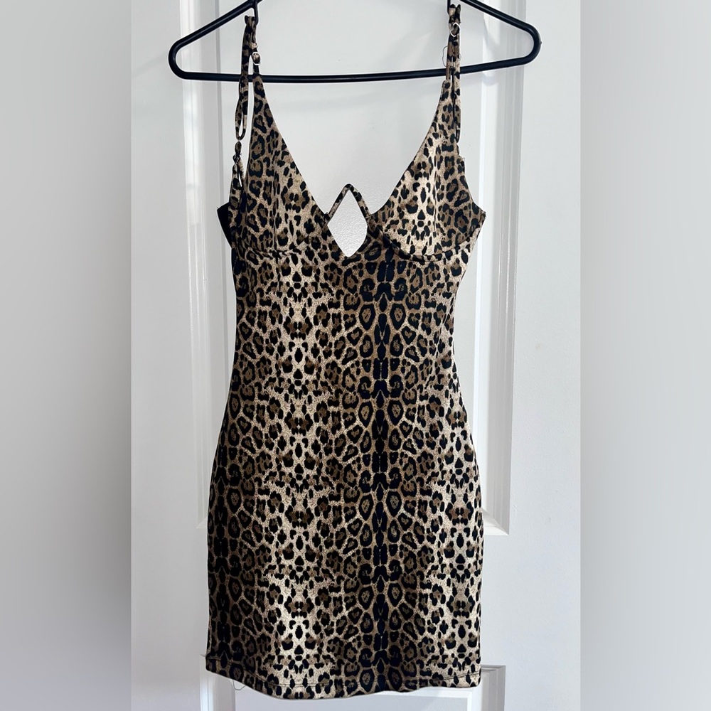 Rainbow Cheetah Dress